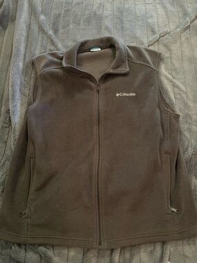 Columbia grey Full-Zip Fleece Vest